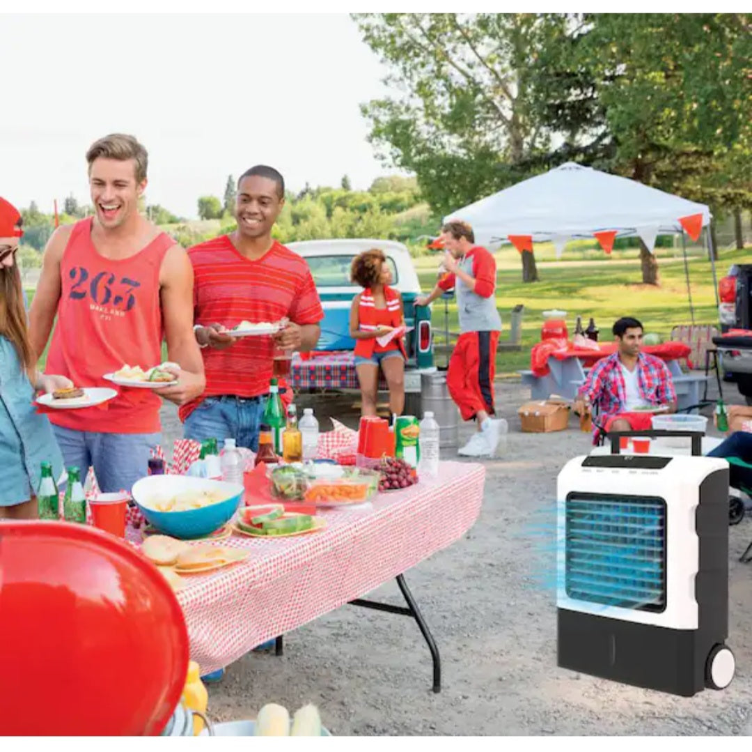 1300 CFM 3-Speed Settings Portable Evaporative Air Cooler 1300 CFM 3-Speed Settings Portable Evaporative Air Cooler